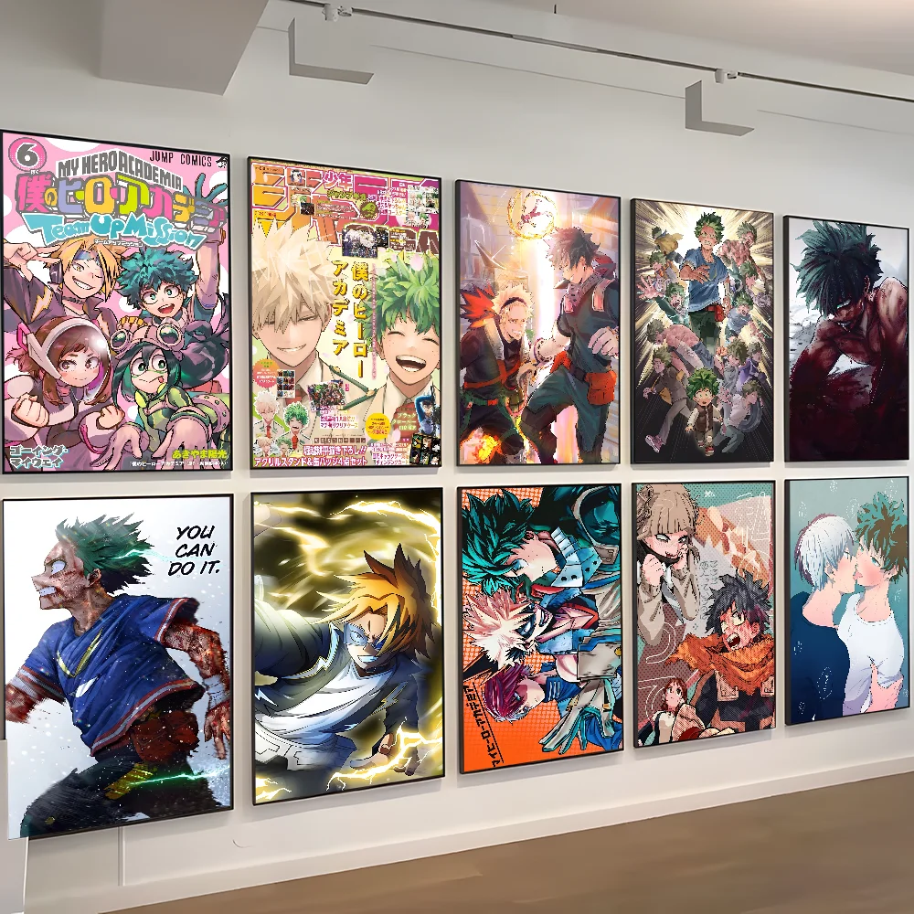 My Hero Academia Kaminari Denki Classic Anime Poster Fancy Wall Sticker for Living Room Bar Decoration Decor Art Wall Stickers My Hero Academia Kaminari Denki Classic Anime Poster Fancy Wall Sticker for Living Room Bar Decoration Decor Art Wall Stickers